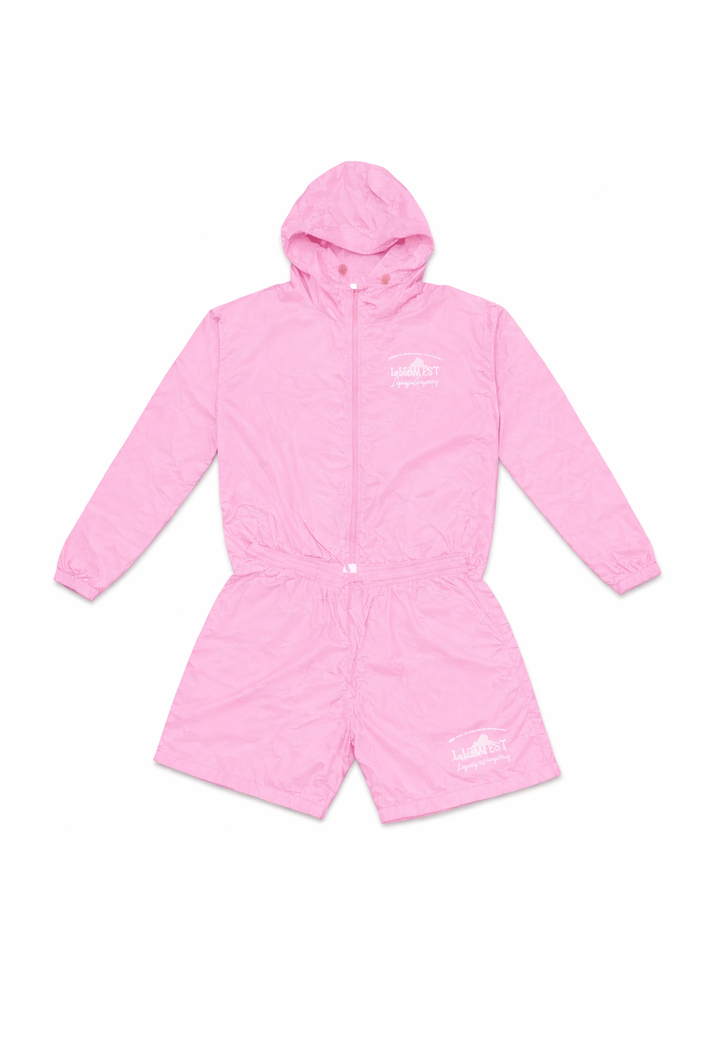Pink L.I.E West Windbreaker Set
