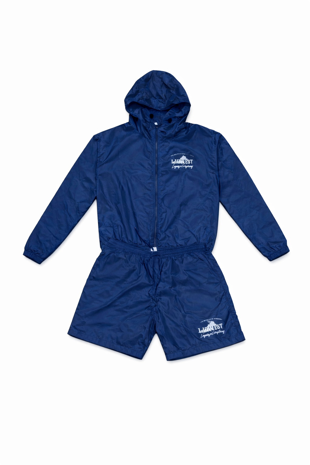 Navy Blue L.I.E West Windbreaker Set