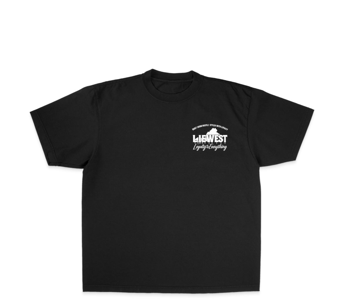 Black L.I.E West Tee